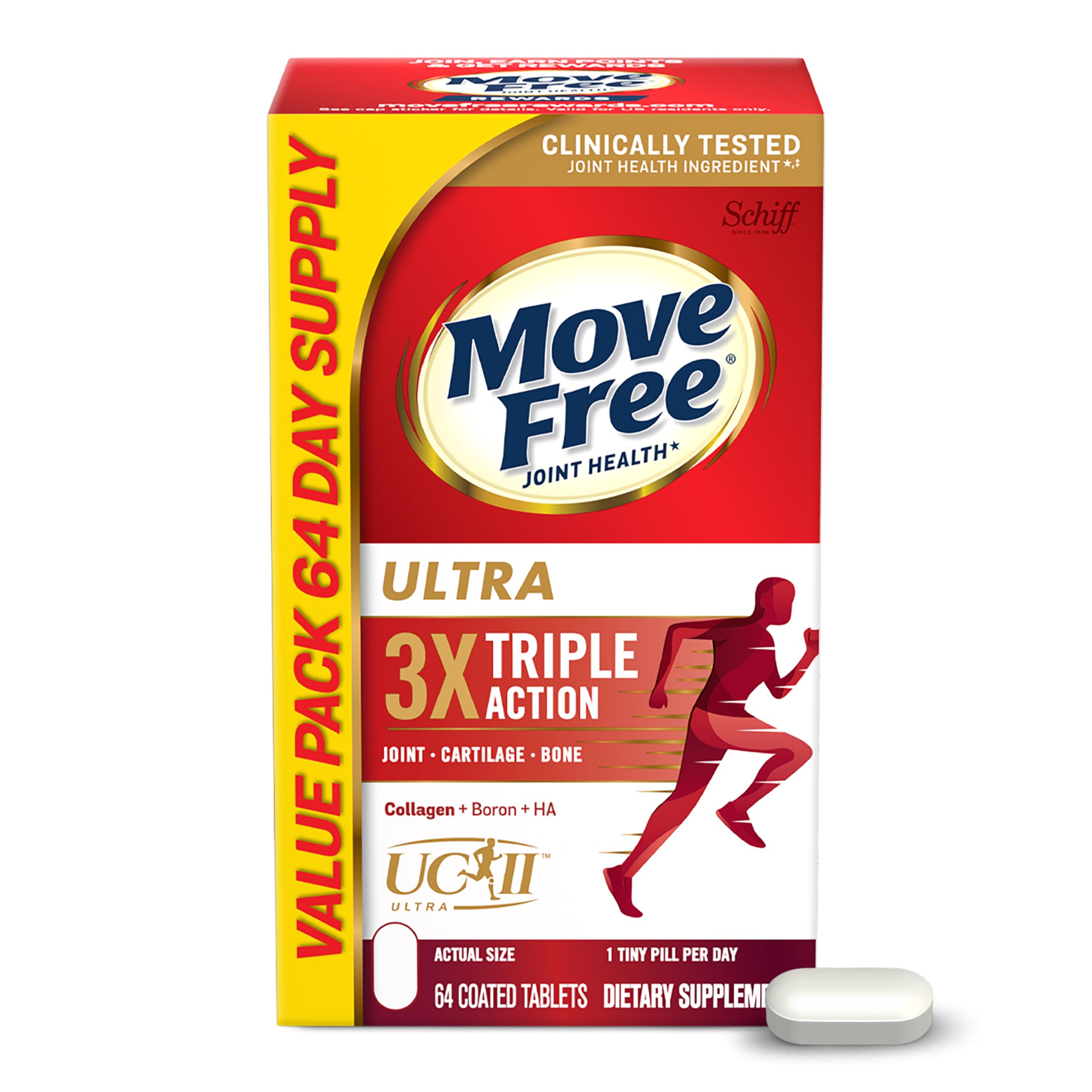 Move Free Ultra Supplement Front